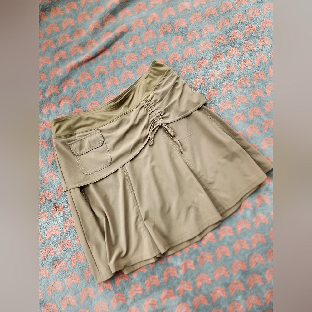 Athleta Khaki Wherever Skort Size 8